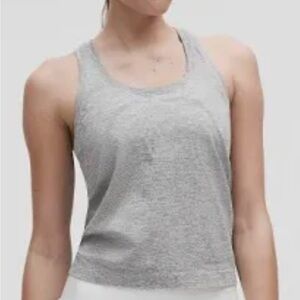 Lululemon Athletica Gray Swiftly Tech tank top